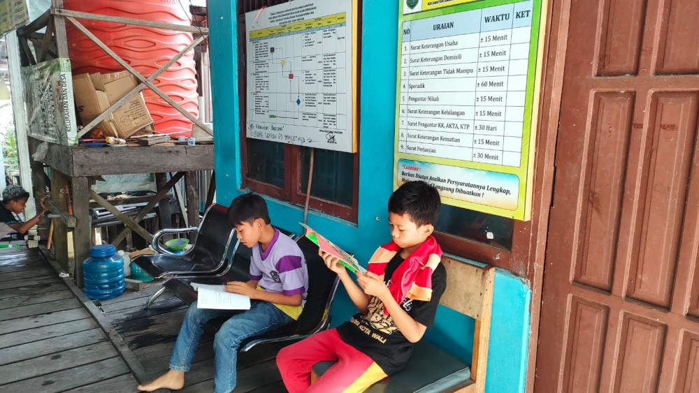 Pojok Baca Desa Danau Panggang